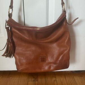 Brown Leather Shoulder Bag